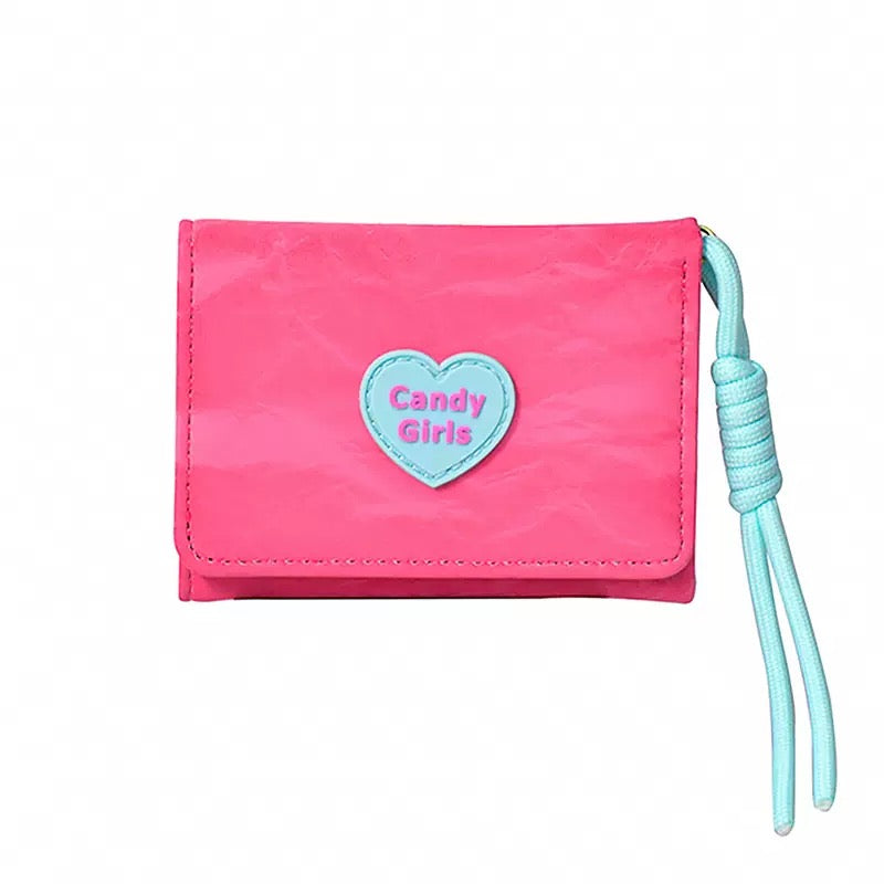 Bags & Storage - Heart Candy Wallet-Pink - Goodie Goodie