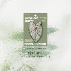 Stationery - Leaf Sticky Notes-30 Pieces - Goodie Goodie
