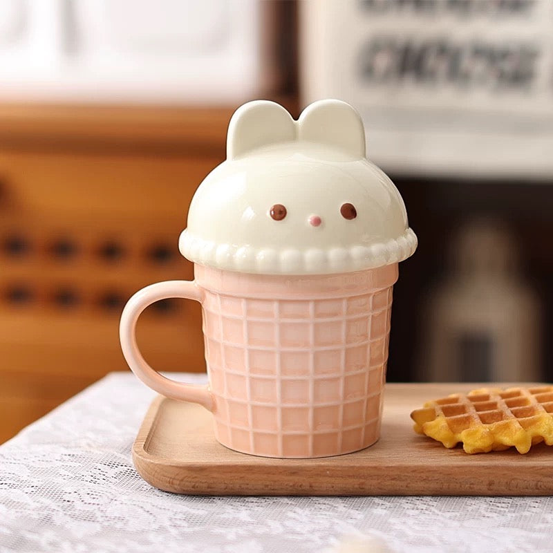Bottles & Cups - Ice Cream Mug Rabbit - Goodie Goodie