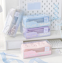 Stationery - Rosyposy Super Soft Exclusive Prism Pencil Case-Purple - Goodie Goodie