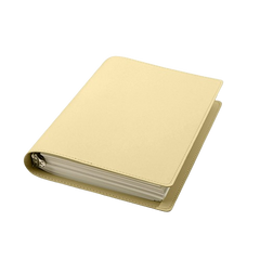 Stationery - Softcover Loose-leaf A5 60 Pages Yellow - Goodie Goodie