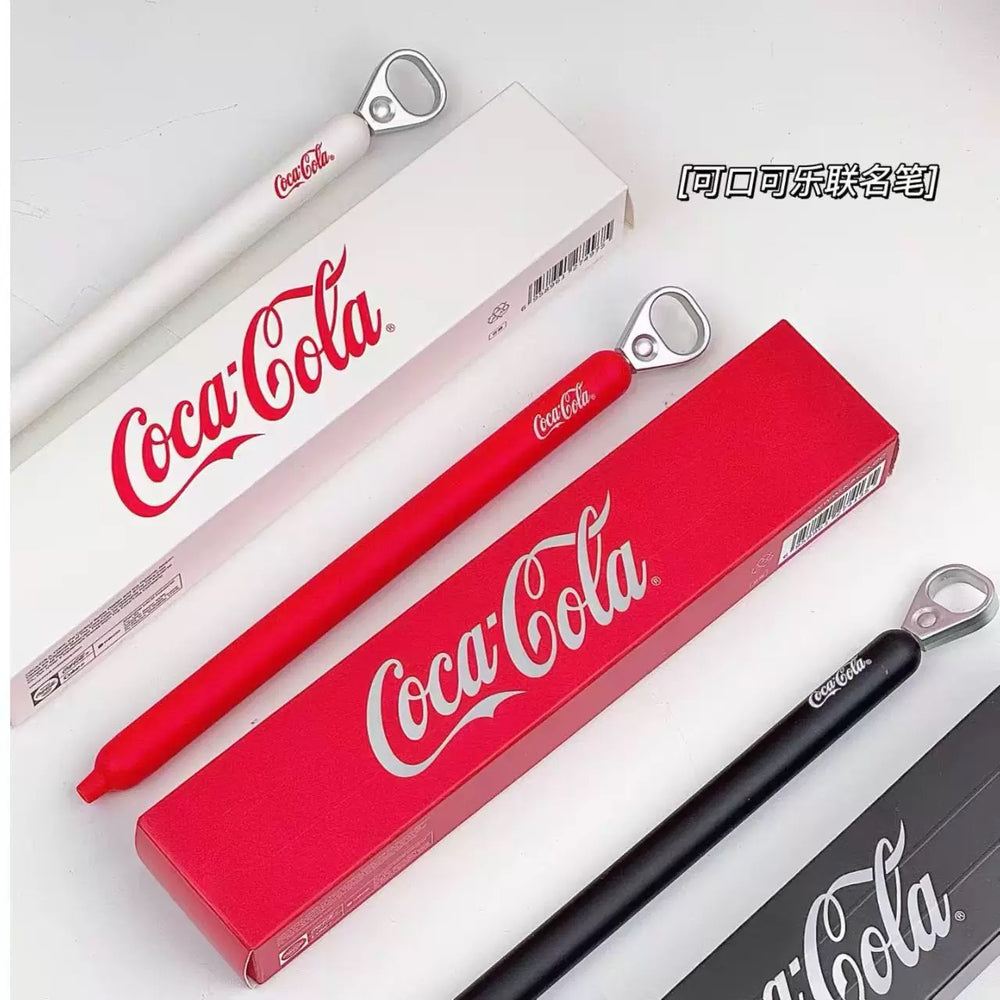 Stationery - Kaco × Coca-Cola Gel Pen 0.5mm Black Ink - Goodie Goodie