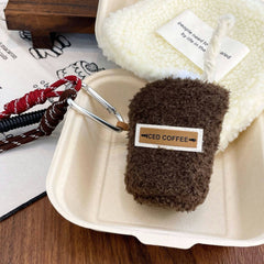 Accessories - Cute Plush Keyring-Iced Americano - Goodie Goodie