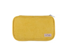 Stationery - KOKUYO Pencil Case 200x127x32mm Yellow - Goodie Goodie