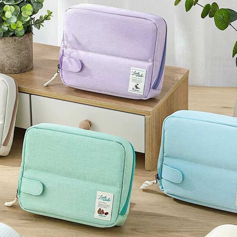 Stationery - KOKUYO Littlewoods Pencil Case 215x175x50mm - Green - Goodie Goodie