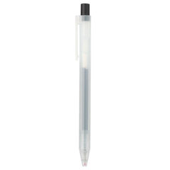 Stationery - MUJI Smooth Gel Pen 0.5mm Black - Goodie Goodie