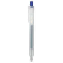 Stationery - MUJI Smooth Gel Pen 0.3mm Blue - Goodie Goodie