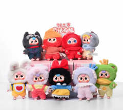 Tech & Toys - Baby Three – Children's Fairy Tale Characters Wonderland Plush Key Ring Blind Box - Goodie Goodie