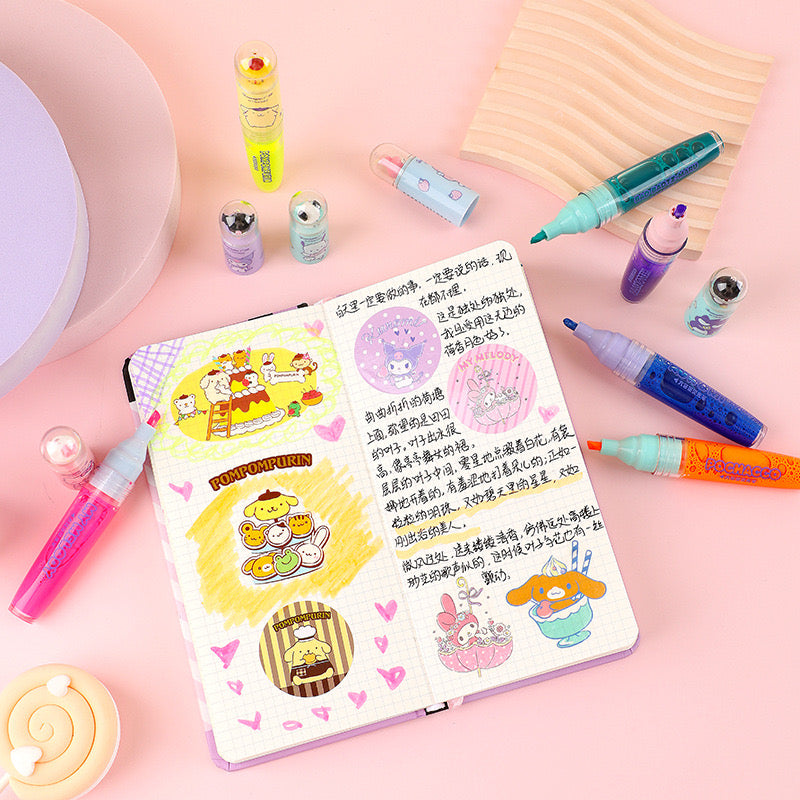 Stationery - Sanrio Characters Highlighter Assorted - Goodie Goodie