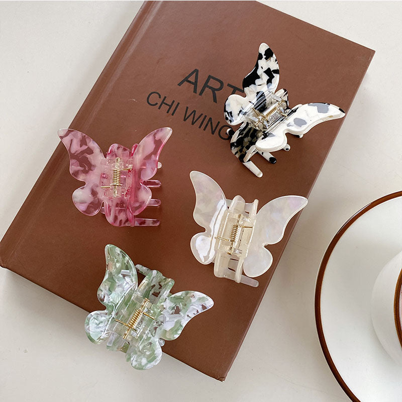 Accessories - Butterfly Hair Claw Clip-5.4cm - Goodie Goodie