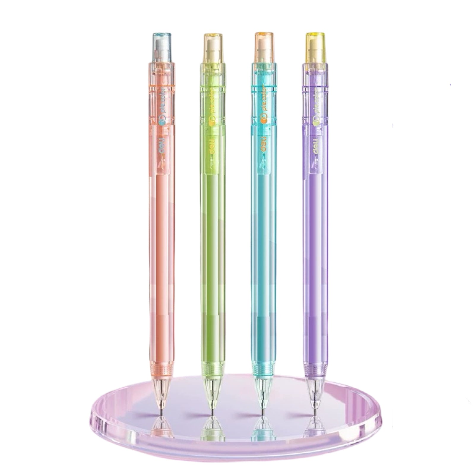 Deli Colour Block Mechanical Pencil 0.7mm Assorted Colours