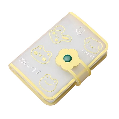 Bags & Storage - Card Holder Yellow - Goodie Goodie
