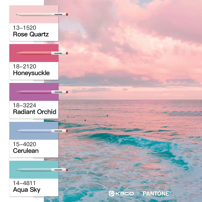 Stationery - Pantone × Kaco Collaboration Gel Pen – 0.5mm Black Ink - Goodie Goodie