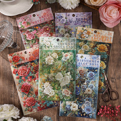 Rose Gold Foil PET Stickers 4 pieces-Ele Gant