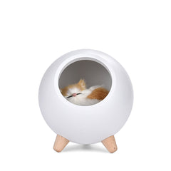 Tech & Toys - Kitten House Night Light-White - Goodie Goodie