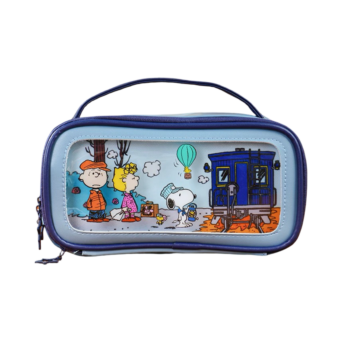 Joytop Snoopy Carry Case Pencil Bag – PU Waterproof Blue