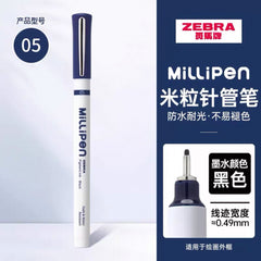 ZEBRA Millipen Pigment Ink Black 05