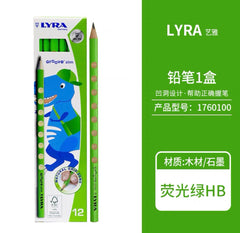 LYRA HB Glow Green (12pcs/box) Triangular Hole Pencil