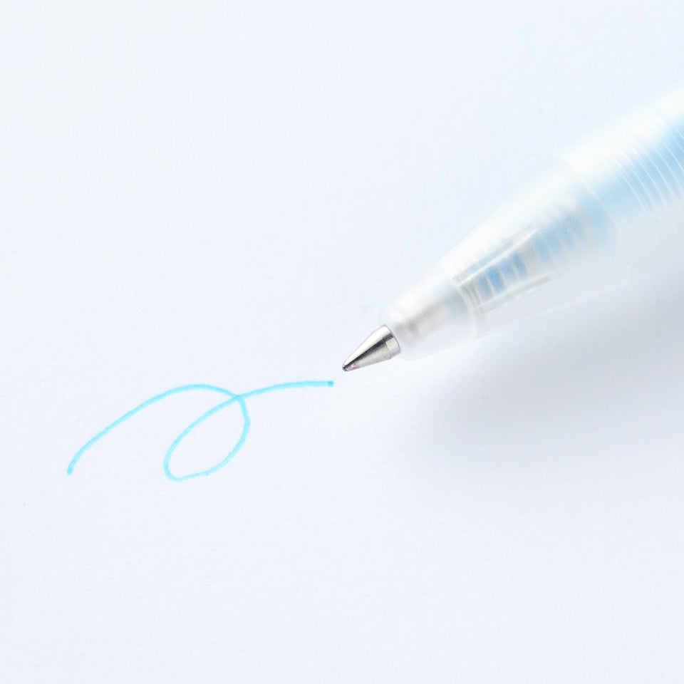 MUJI Smooth Gel Pen 0.5mm Light Blue