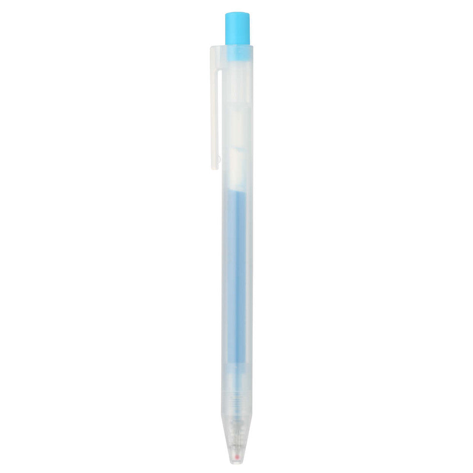 MUJI Smooth Gel Pen 0.5mm Light Blue