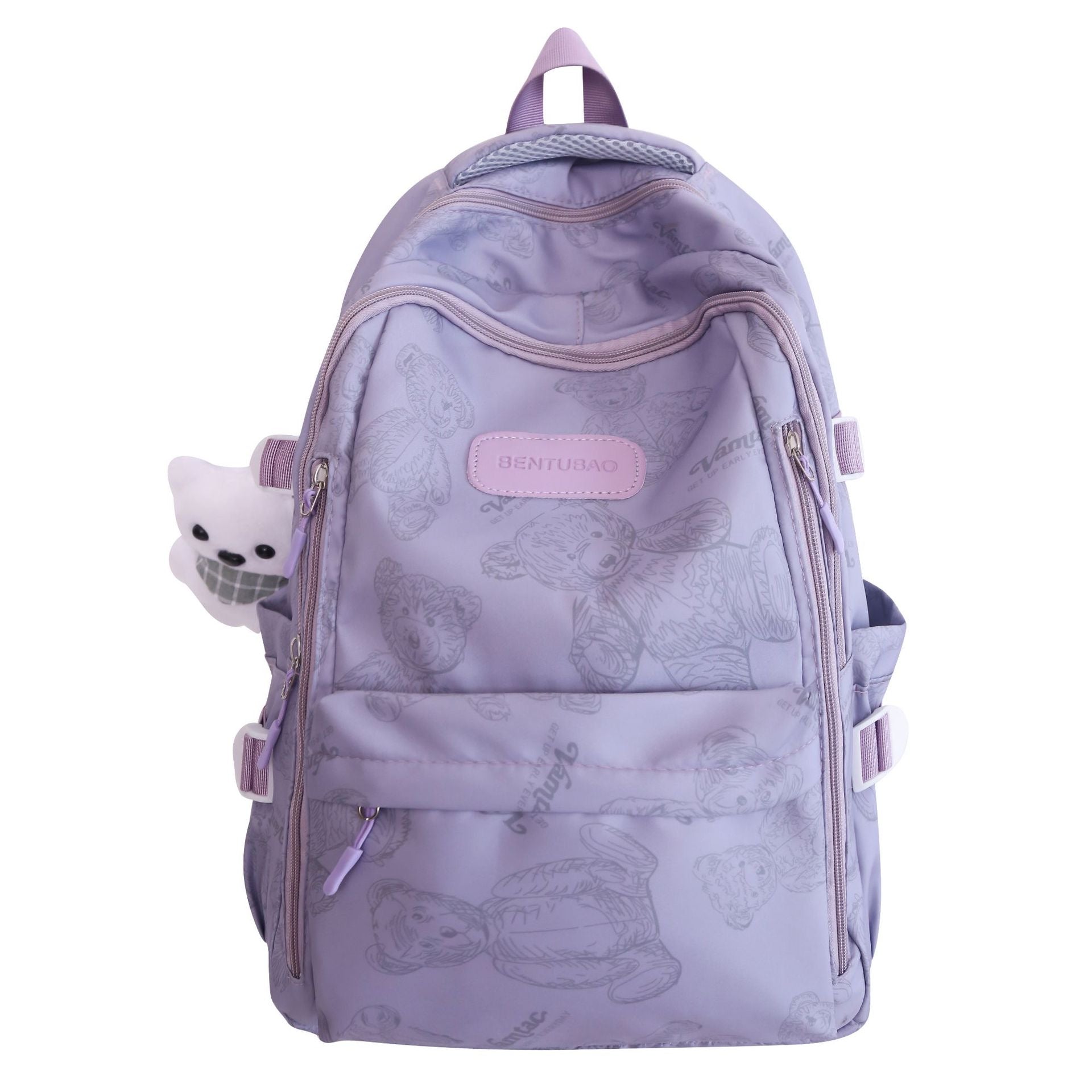 Bear Backpack-Purple