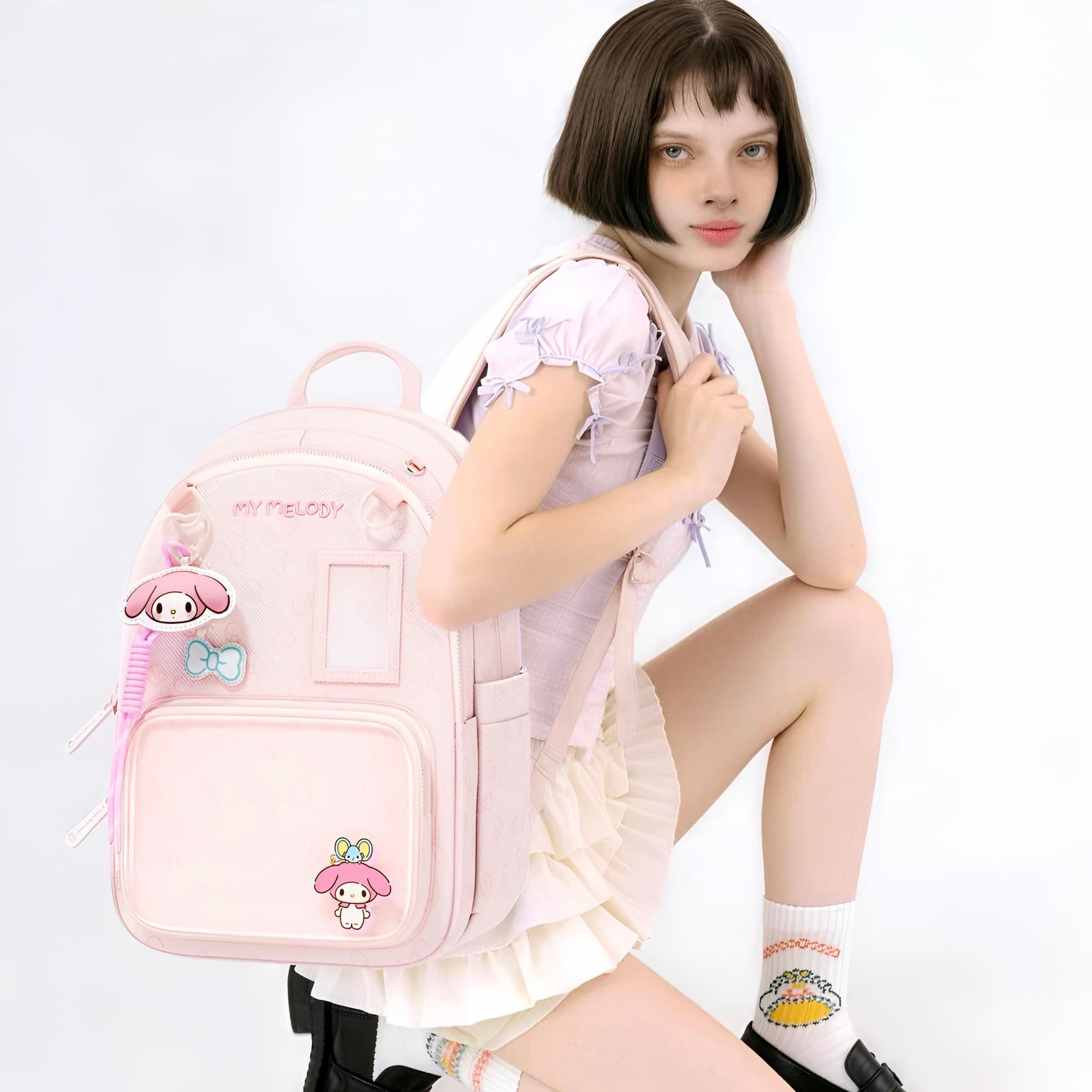 Sanrio My Melody Backpack - 29×17×41 cm