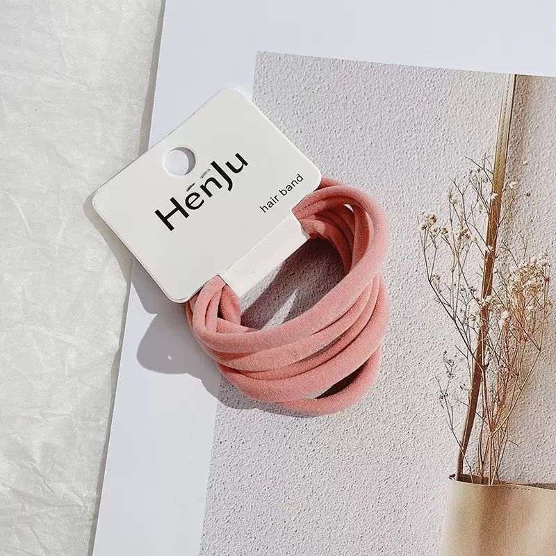 Hair Tie Pack-Pink