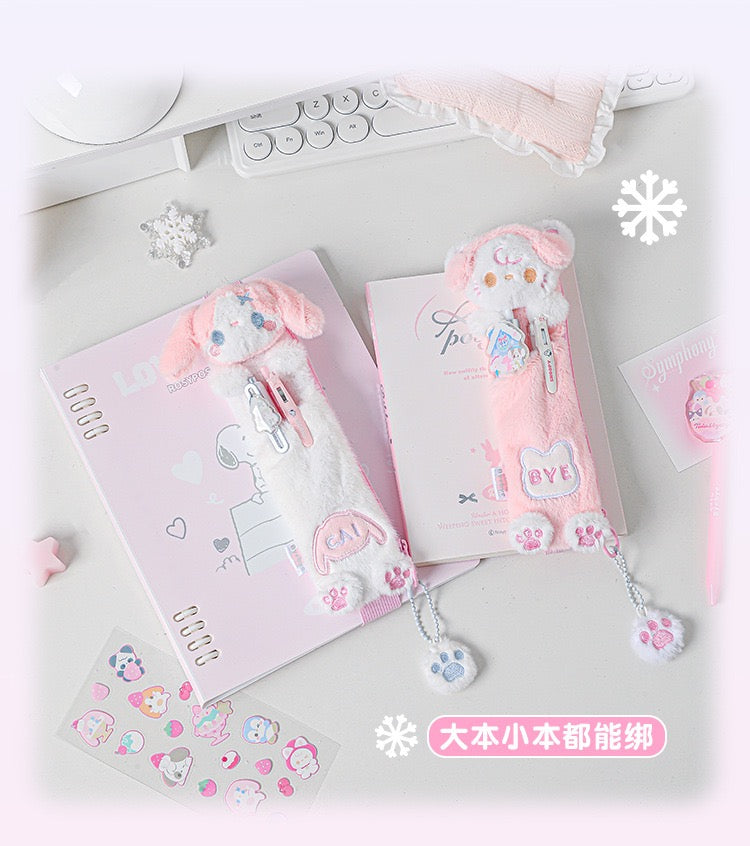 Rosyposy Small Pencil Case-Pink Cat