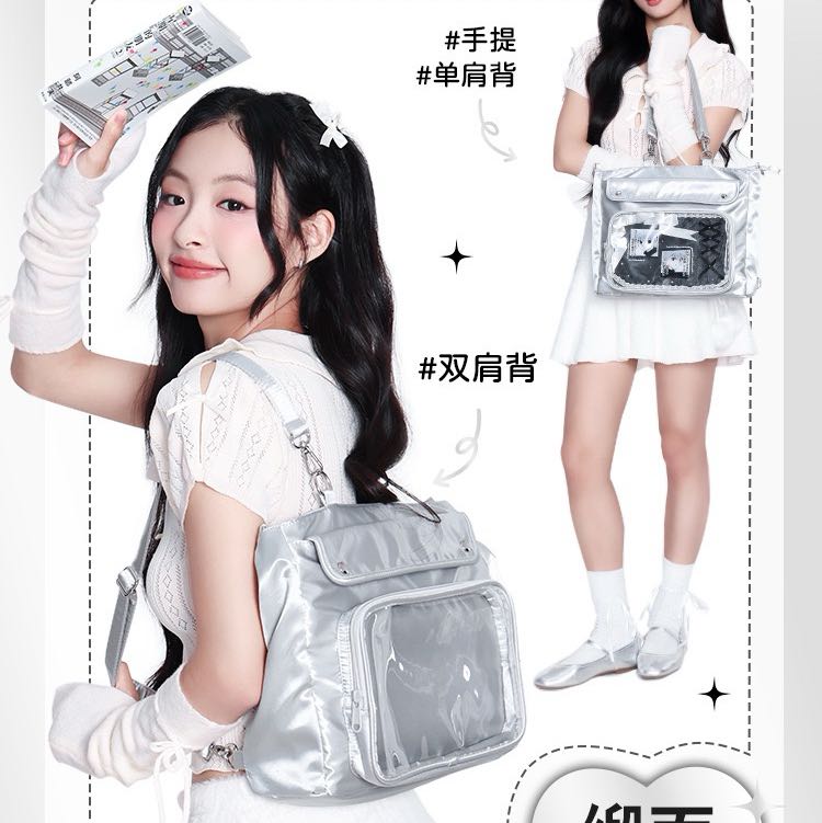 Bags & Storage - Rosyposy Light Daily Bag-Silver - Goodie Goodie