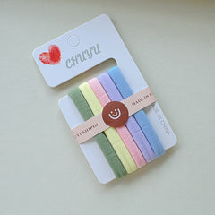 Hair Tie Pack-Soft Colors