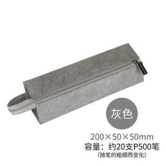 KOKUYO Dupont Paper Folio Canvas Pen Bag Gray