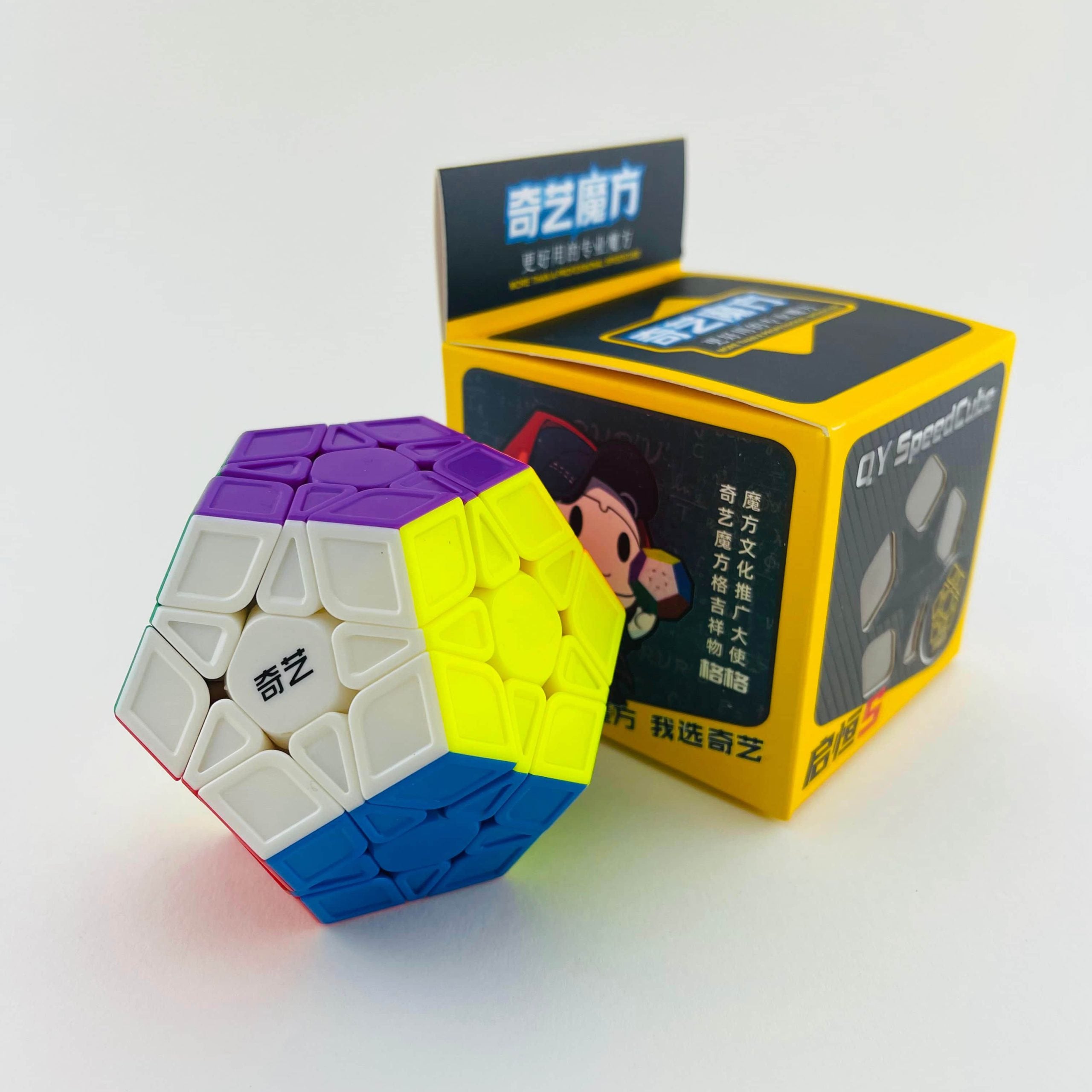 QY Bright Colours Megaminx Cube