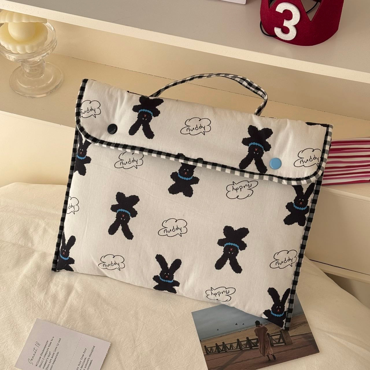 Cute Rabbit Laptop Bag 13-14 inch
