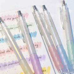  - Jimonosha Gel Pen 0.5mm Black +2 Refills-Assorted - Goodie Goodie