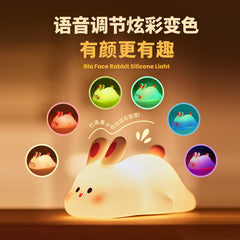 Big Face Rabbit Night Light