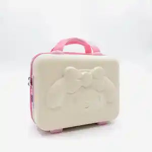 Bags & Storage - My Melody Suitcase 14inch Cream＋Pink - Goodie Goodie