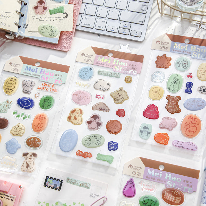 Mr. Paper Epoxy Stickers
