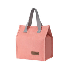 Insulated Lunch Box Bag 25x22x13cm - Pink