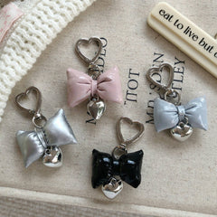 Bow Keyring-Silver