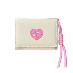 Heart Candy Wallet-White
