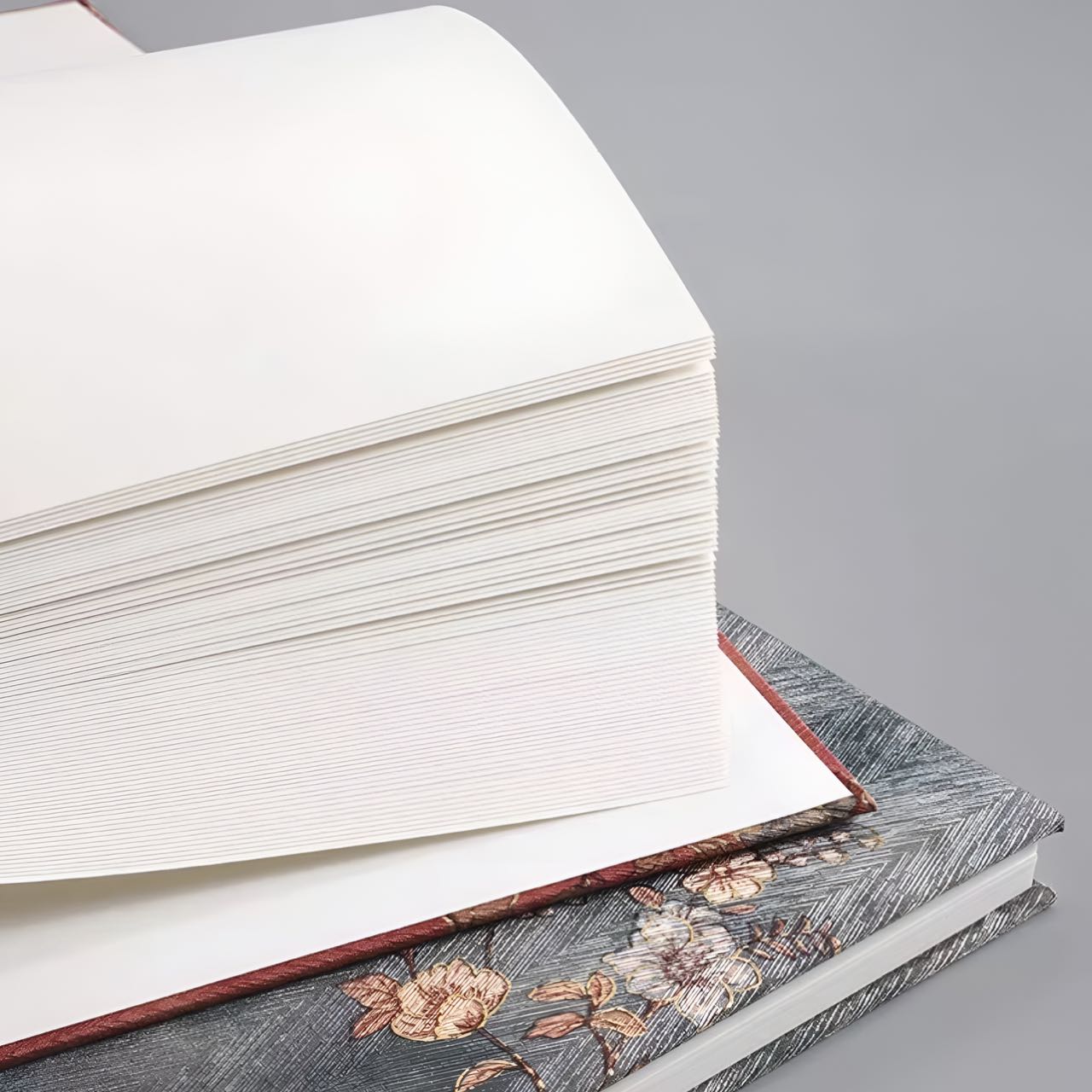 Flower × Fabric Square Journal Notebook 80 sheets
