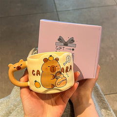 Bottles & Cups - Capybara Mug-300ml Muyu - Goodie Goodie