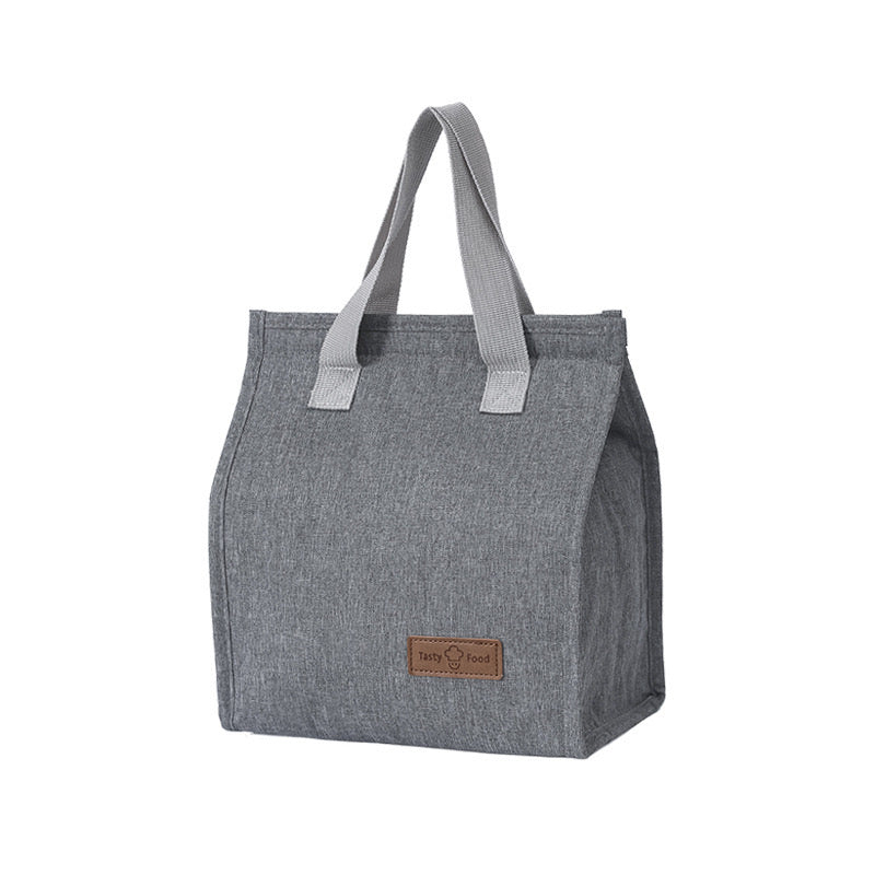 Insulated Lunch Box Bag 25x22x13cm - Gray