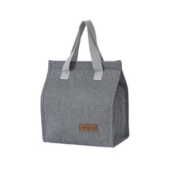 Insulated Lunch Box Bag 25x22x13cm - Gray