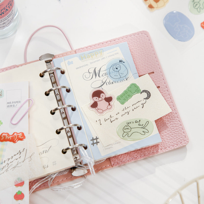 Mr. Paper Epoxy Stickers