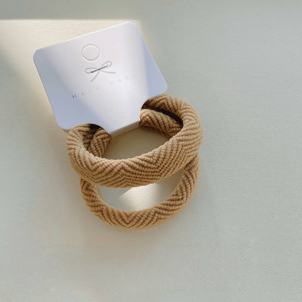 Hair Tie Pack-Khaki