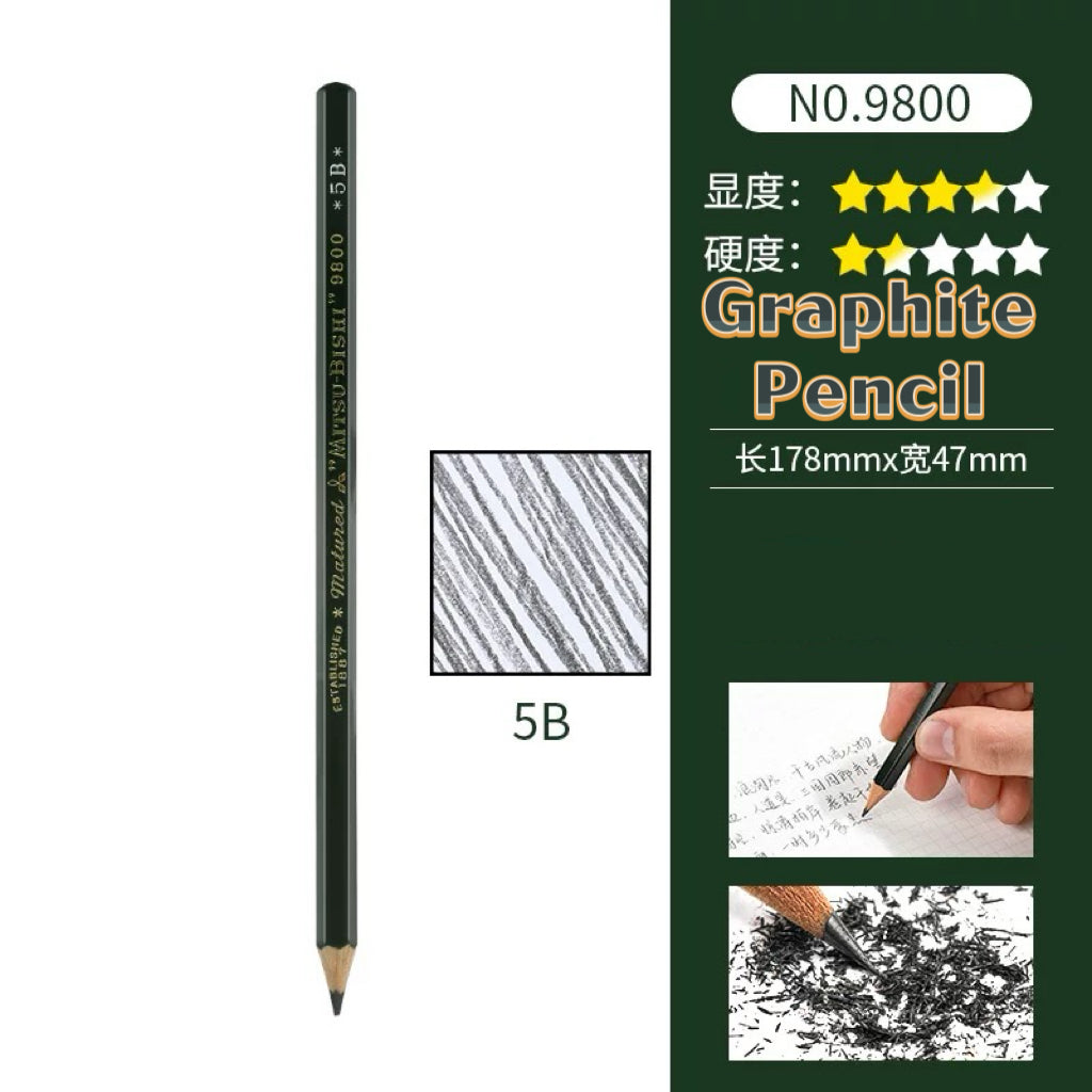 UNI Graphite Pencil 5B