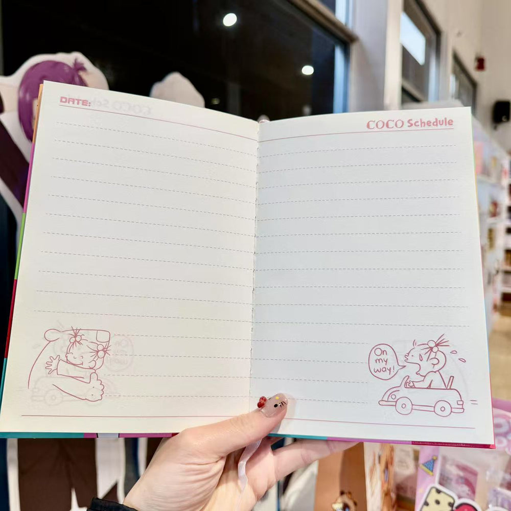 Stationery - COCO's Daily Record A5 Notebook - Goodie Goodie