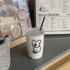 Bottles & Cups - Glass-Bear 470ml - Goodie Goodie