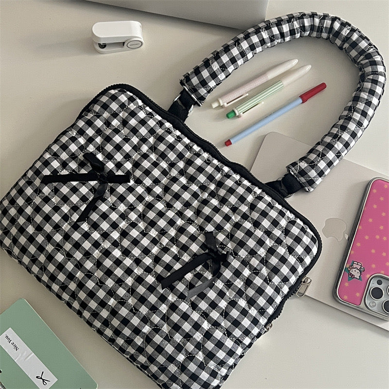 Laptop Bag 15-15.6 inch Checkerboard Pattern